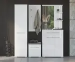 Předsíňová sestava tiana - bílá