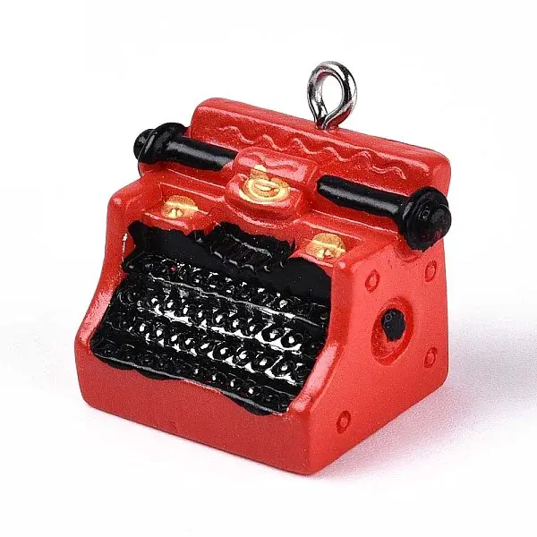 Retro Resin Pendants