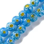 Handmade Millefiori Lampwork Beads Strands