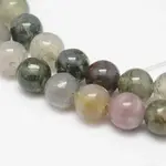 Natural Moss Agate Beads Strands