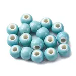 Bright Glazed Porcelain Beads