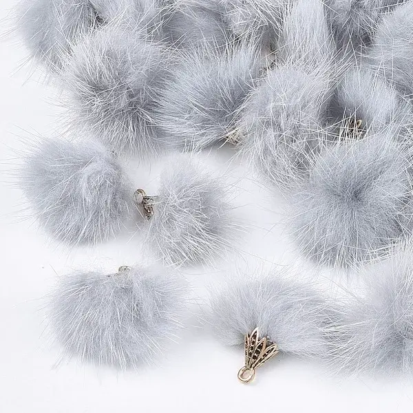 Faux Mink Fur Tassel Pendant Decorations