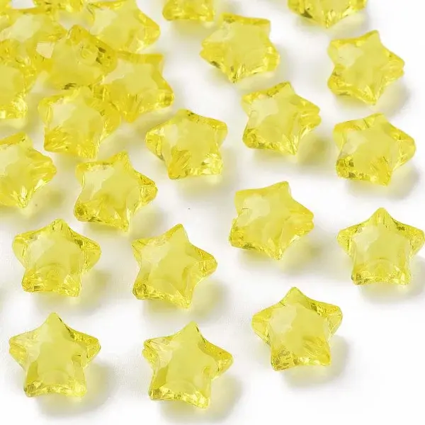 Transparent Acrylic Beads