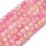 Spray Painted Glass Beads Strands