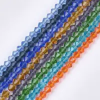 Transparent Glass Beads Strands