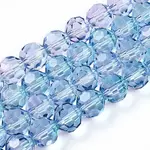 Baking Paint Transparent Glass Beads