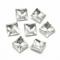 Pointed Back Glass Rhinestone Cabochons