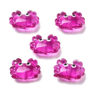 Transparent Glass Enamel Beads