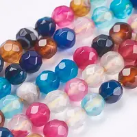 Natural Agate Beads Strands