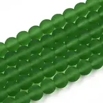 Transparent Glass Beads Strands
