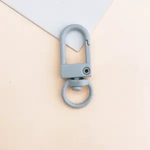 Baking Painted Alloy Swivel Clasps