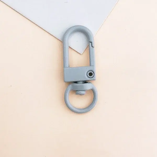 Baking Paint Alloy Swivel Clasps