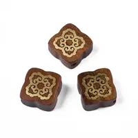 Natural Wood Undyed Beads