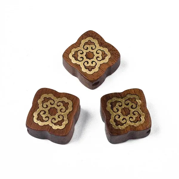 Natural Wood Undyed Beads