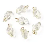 Transparent Resin Pendants