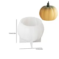 Halloween Pumpkin DIY Silicone Candle Molds