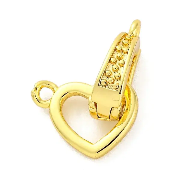 Brass Fold Over Clasps