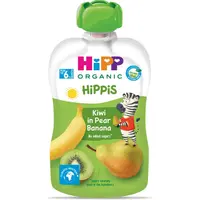 Hipp HiPPis BIO 100% ovocie hruška – banán – kivi ovocný príkrm 100 g
