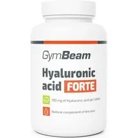 GymBeam Hyaluronic Acid Forte tablety s kyselinou hyalurónovou 90 tbl