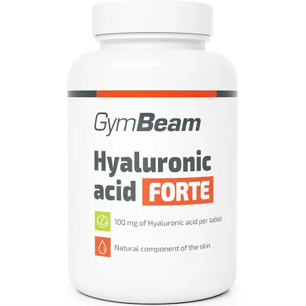 GymBeam Hyaluronic Acid Forte tablety s kyselinou hyalurónovou 90 tbl