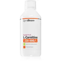 GymBeam L-Carnitine 220 000 mg/l výživový doplnok pre športovcov príchuť Forest Fruit 500 ml