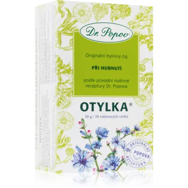 Dr. Popov Originálny bylinný čaj Otylka® bylinný čaj na podporu chudnutia 20 ks