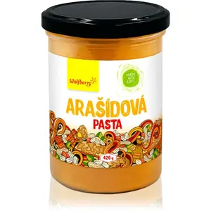 Wolfberry Arašidový krém 100 % orechový krém 420 g