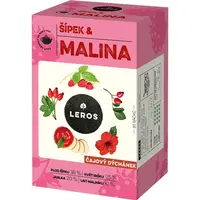 Leros Čajový večierok - Šípok & Malina bylinný čaj 20x2 g
