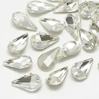 Pointed Back Glass Rhinestone Cabochons