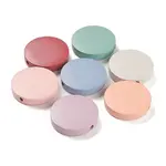 Spray Painted Natural Maple Wood Beads