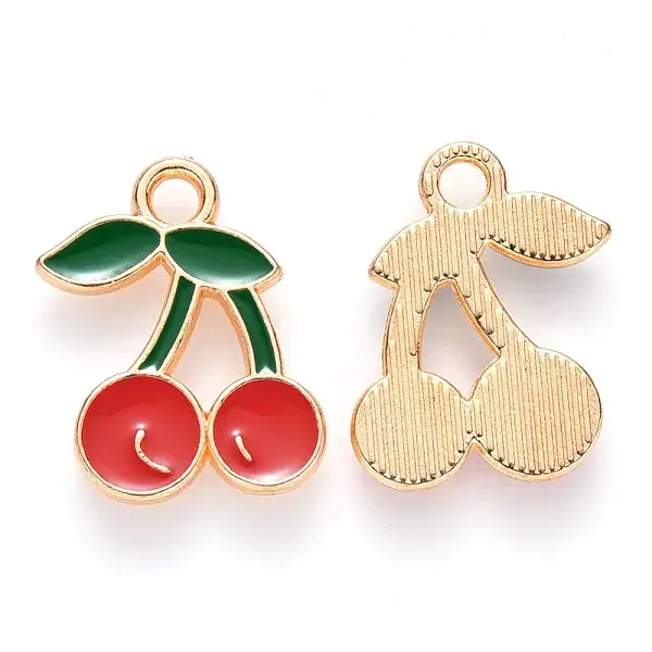 Alloy Enamel Pendants