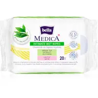BELLA Medica Green Tea Extract vlhčené ubrousky na intimní hygienu 20 ks