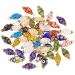 50Pcs Handmade Millefiori Beads Pendants