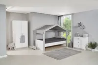 Dětský pokoj i spencer - bílá/šedá