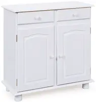 Kombinovaná komoda z masivu sorano - bílá