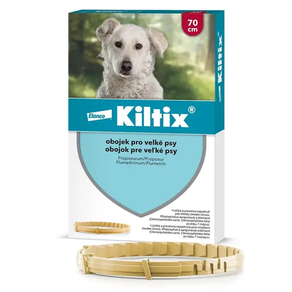 Kiltix obojek pro velké psy 70cm