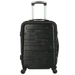 Cestovní plastový kufr Ormi Basil velikost S, černý