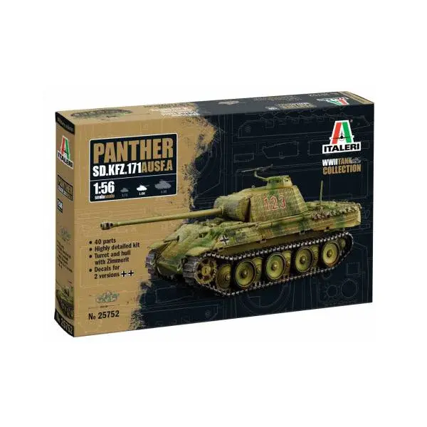 Model Kit tank 25752 - Sd. Kfz. 171 Panther Ausf. A (1:56)