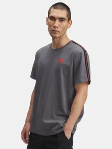 Pánské tričko Under Armour UA Icon HWT Tee Taping-GRY - Pánské