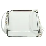 Módní dámská koženková crossbody kabelka Vaios, bílá