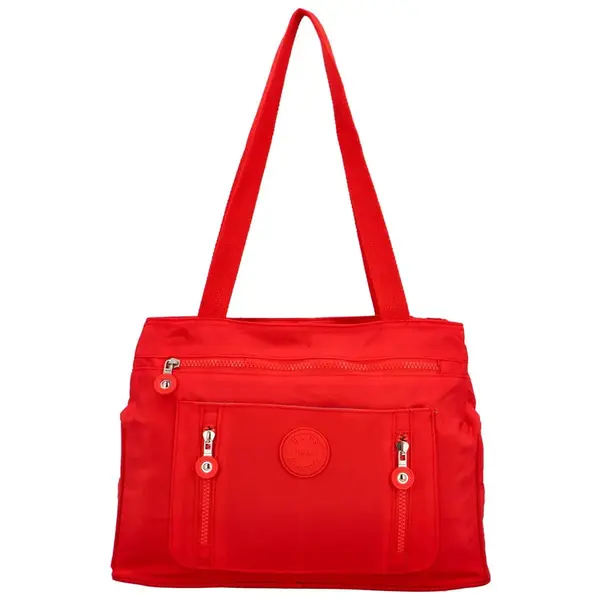 Stylová dámská kabelka přes rameno Frizen, červená