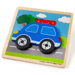 Bigjigs Toys Vkladacie puzzle Auto