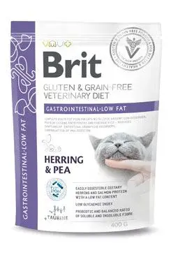 Brit Vd Cat Gf Gastrointestinal-low Fat 400g