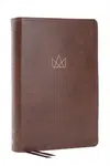 Kingdom Life Bible: Joining God's Mission to Save the World (NKJV, Brown Leathersoft, Red Letter, Comfort Print, Thumb Indexed) - Thomas Nelson