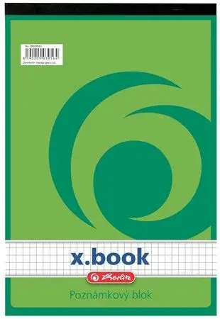 Herlitz - Blok poznámkový A6/50 listů, čtvereček