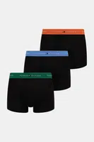 Boxerky Tommy Hilfiger 3-pack pánské, černá barva, UM0UM02763