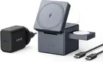 Anker 3v1 Cube MagSafe 30W Bezdrátová nabíječka černá