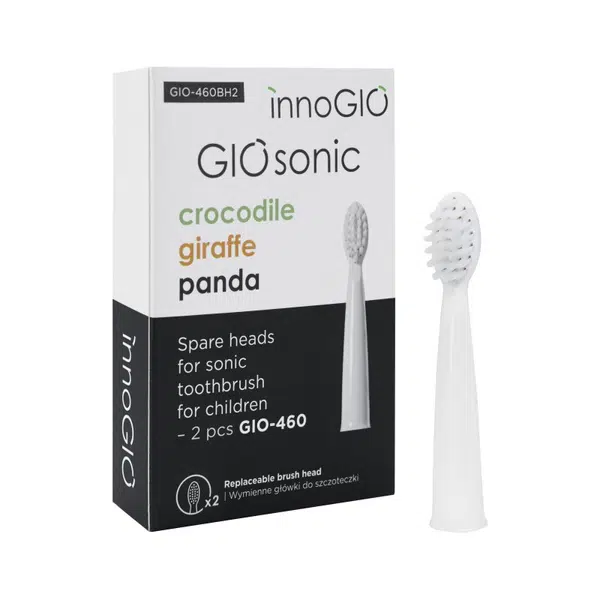 innoGIO náhradní hlavice k sonickému kartáčku GIOSonic 2ks