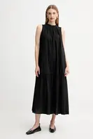 Šaty Weekend Max Mara YANG černá barva, maxi, 2525236011600
