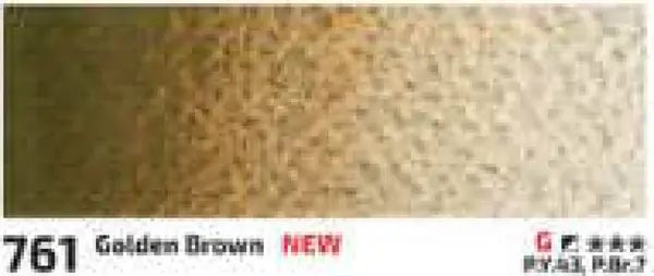 Akvarelová barva Rosa 10ml – 761 golden brown